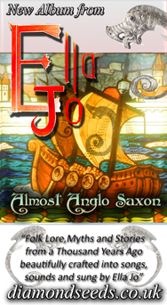 Almost Anglo Saxon - New Album by Ella Jo on Diamondseeds 